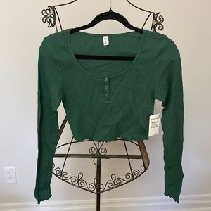 BP button up Henley. BNWT